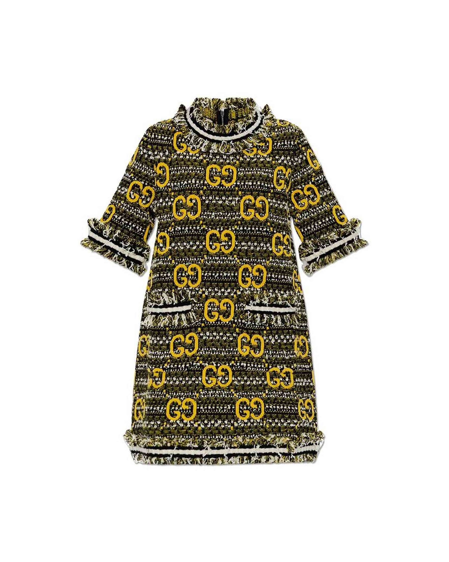 Gucci Tweed Mini Dress Glam Steals