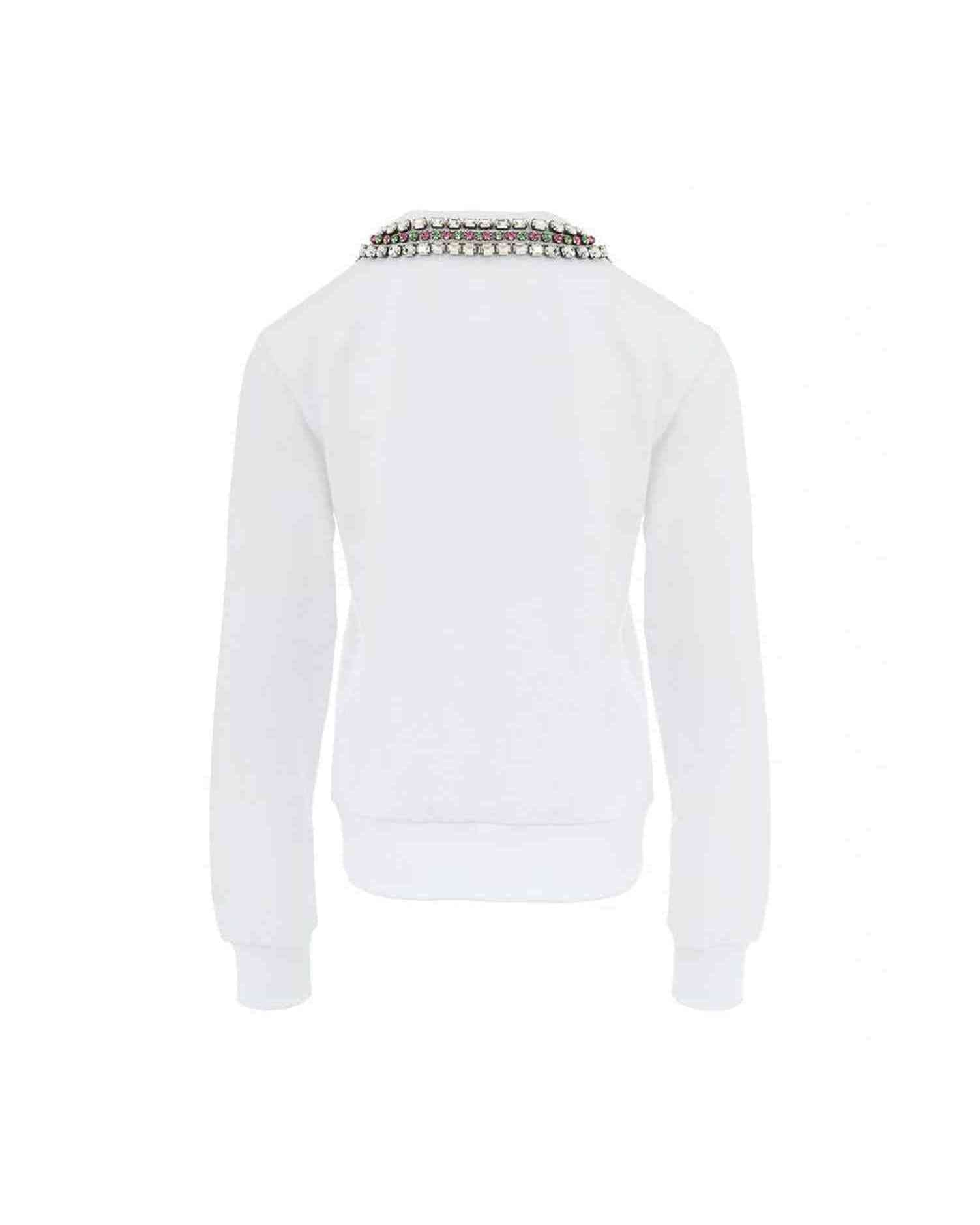 Gucci White Cotton Sweat-Shirt Glam Steals