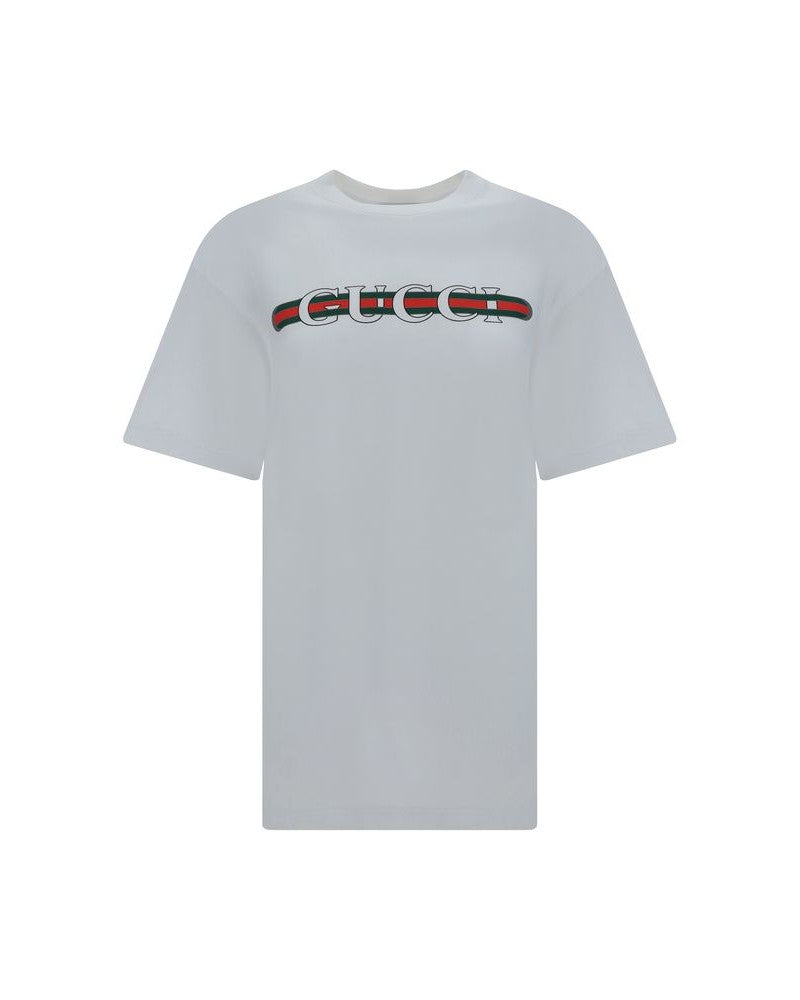Gucci White Cotton T-shirt Glam Steals