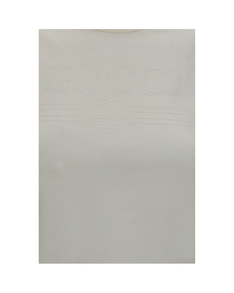 Gucci White Cotton T-shirt Glam Steals