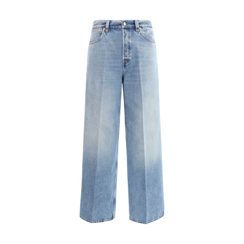 Gucci Wide Leg Jeans Glam Steals