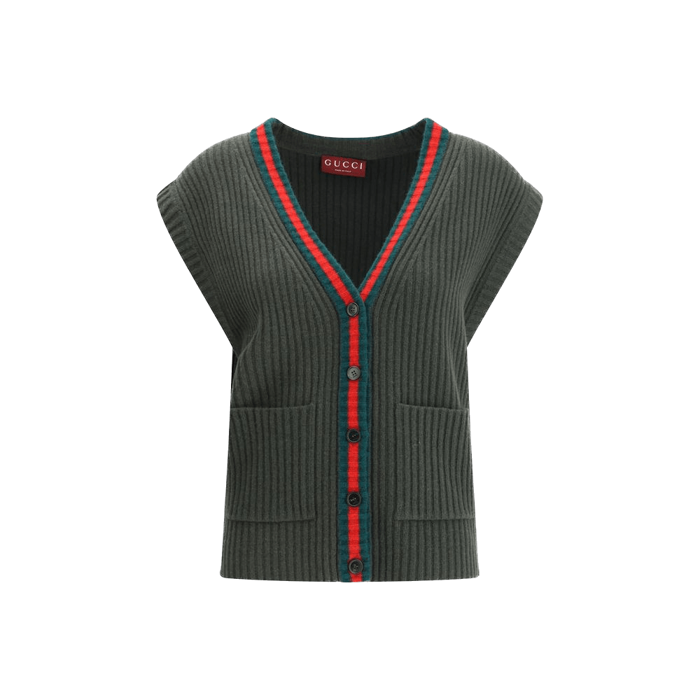 Gucci Wool Cardigan Vest