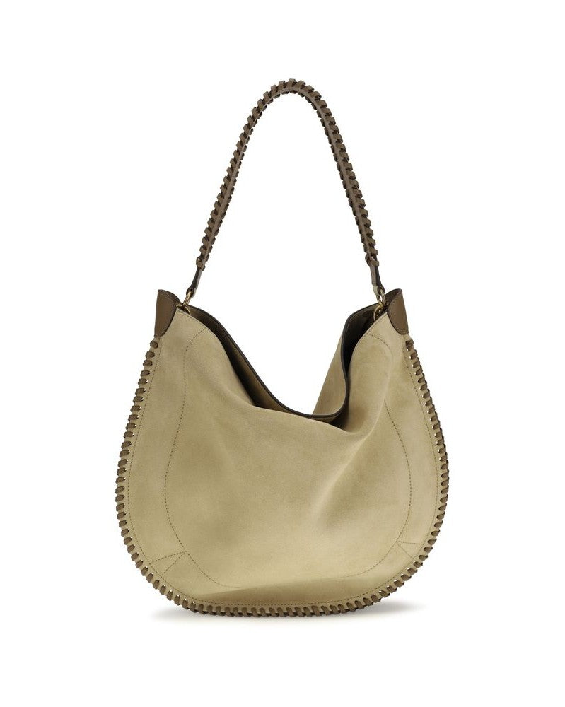 Isabel Marant Beige Calf Leather Bos Taurus Shoulder Bag