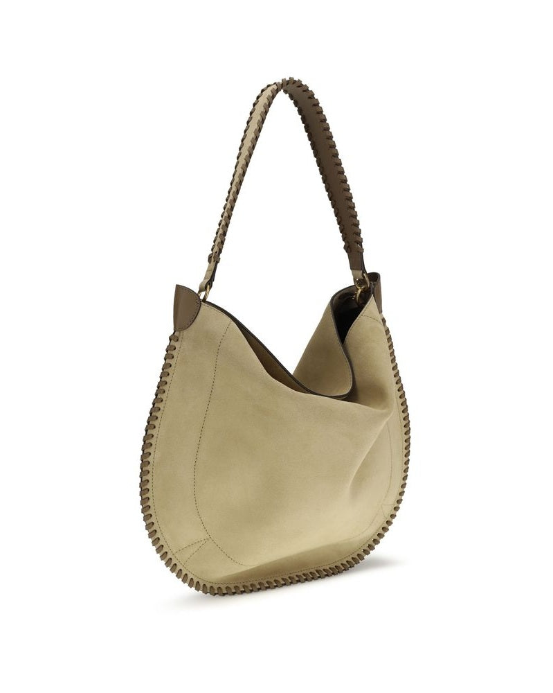Isabel Marant Beige Calf Leather Bos Taurus Shoulder Bag
