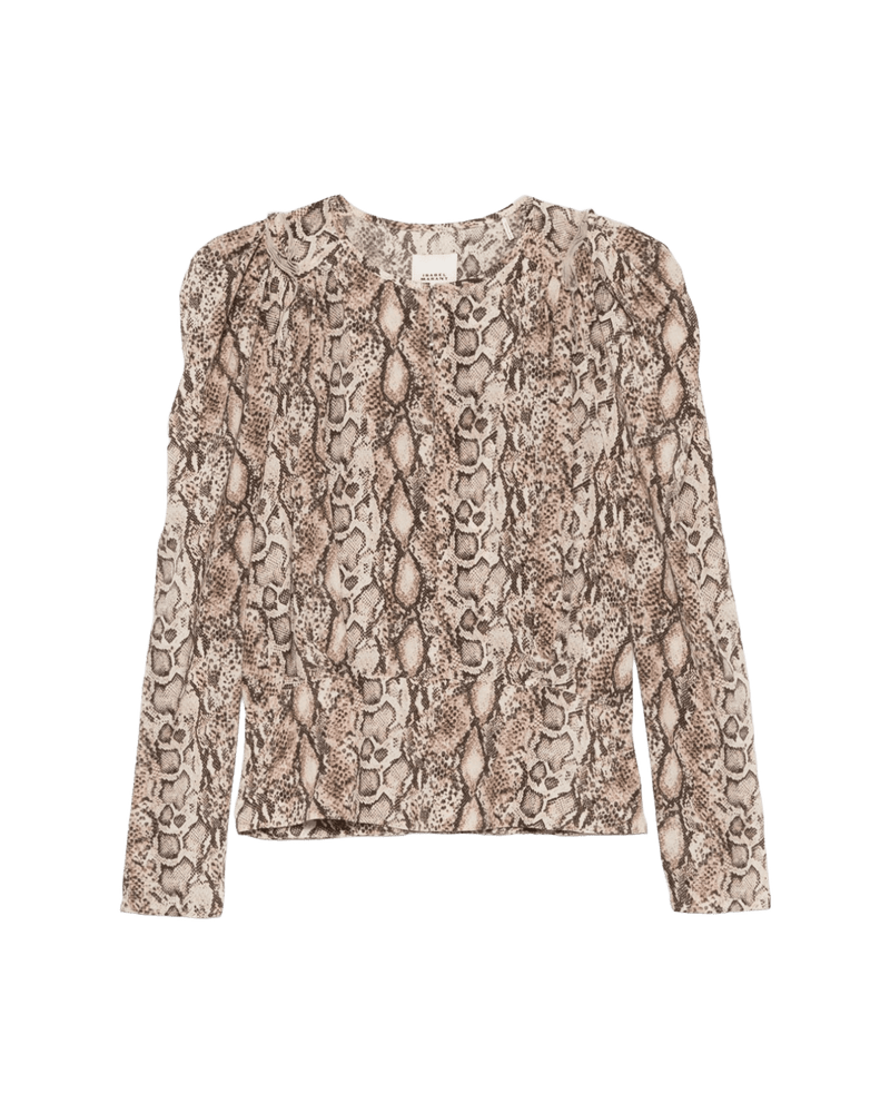 Isabel Marant Beige Top Glam Steals