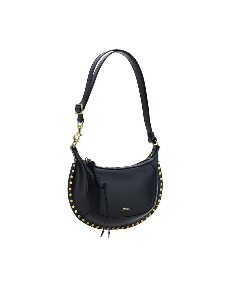 Isabel Marant Black Calf Leather Bos Taurus Shoulder Bag Glam Steals