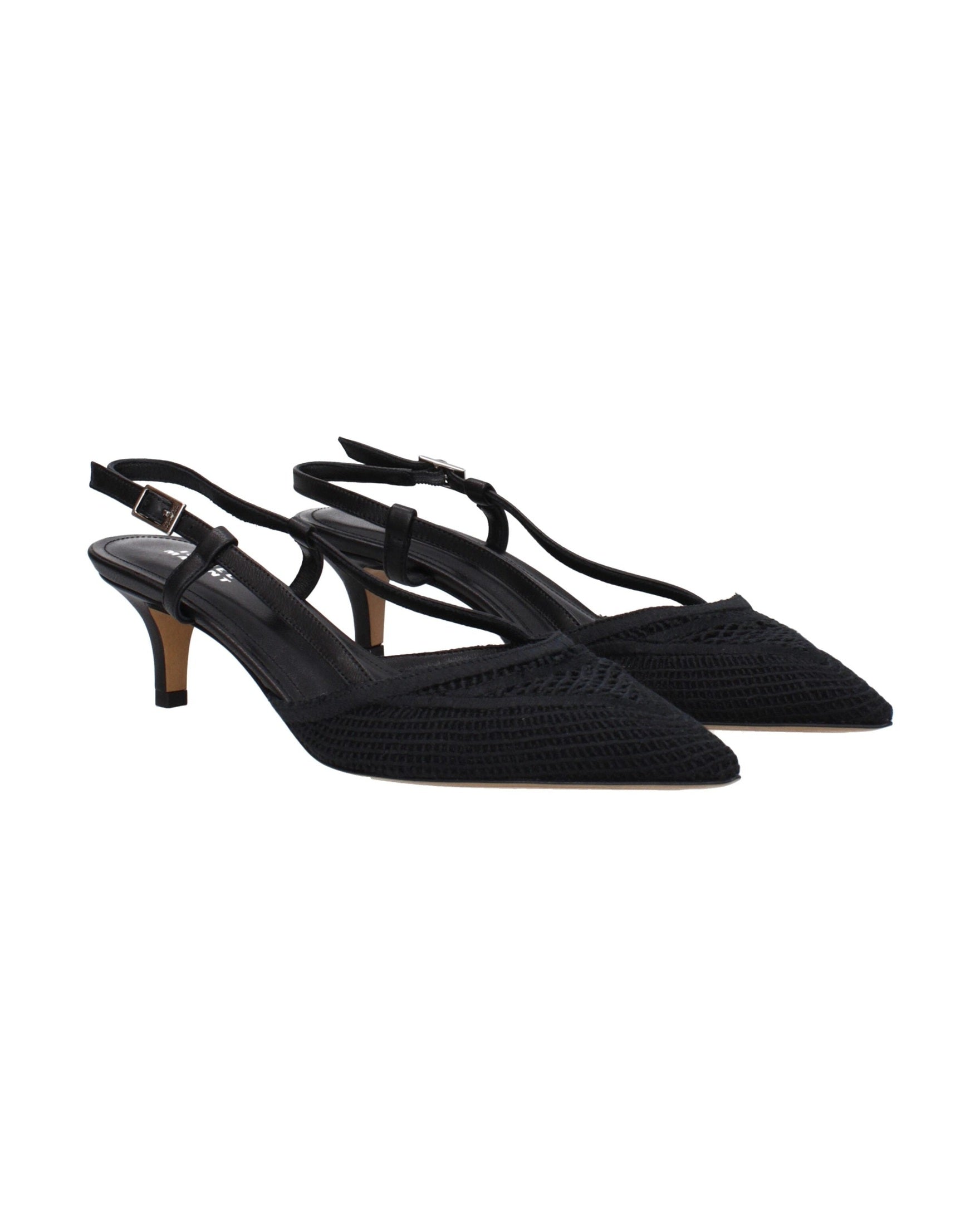 Isabel Marant Black Mid Heel Pumps Glam Steals