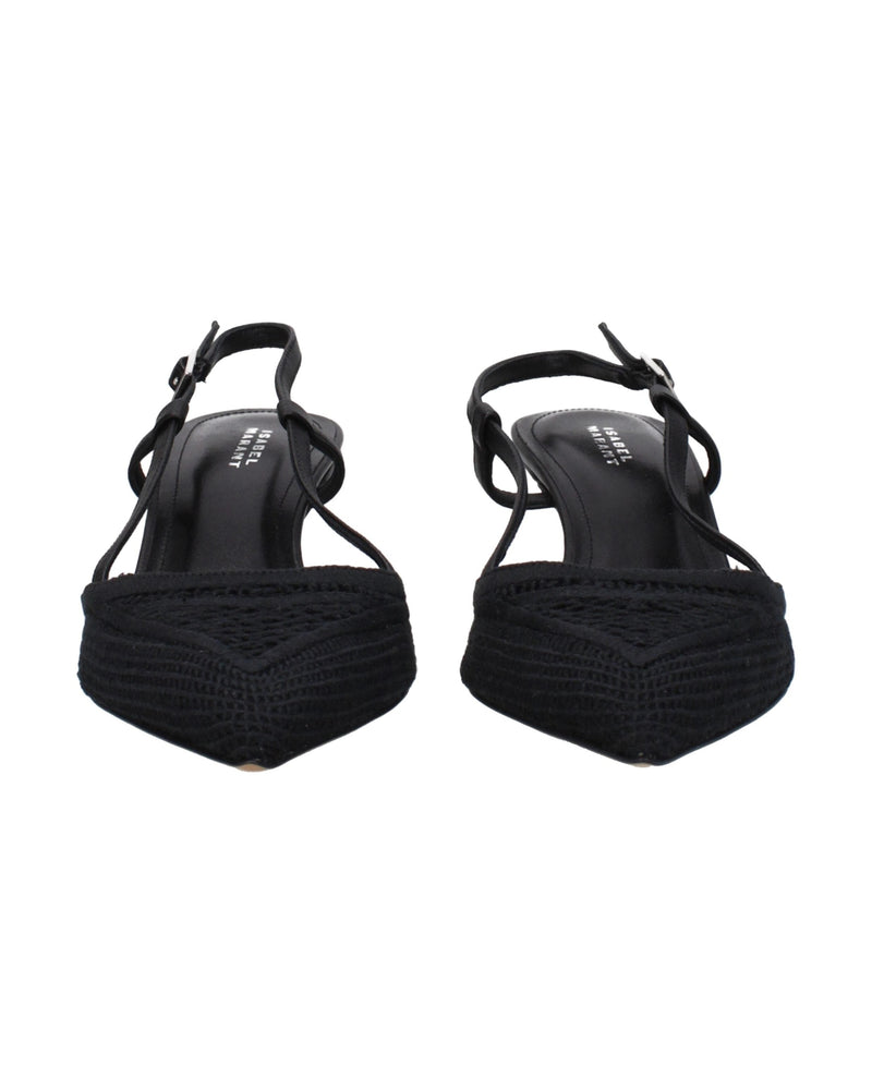 Isabel Marant Black Mid Heel Pumps Glam Steals