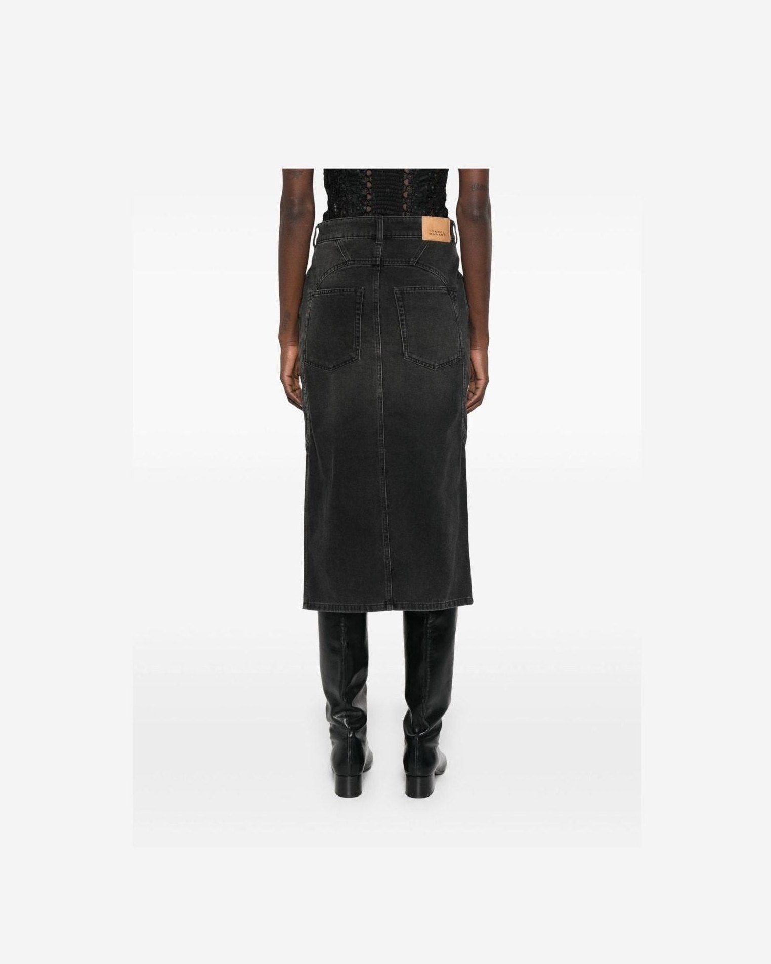 Isabel Marant Black Skirt Glam Steals