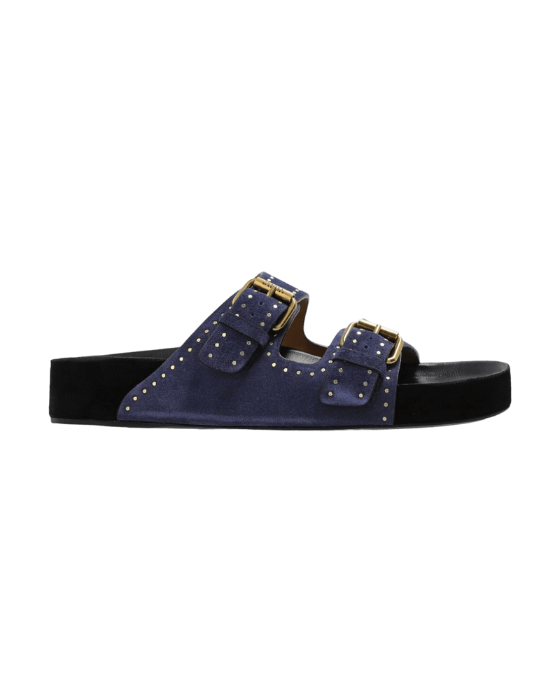 Isabel Marant Blue Sandals Glam Steals