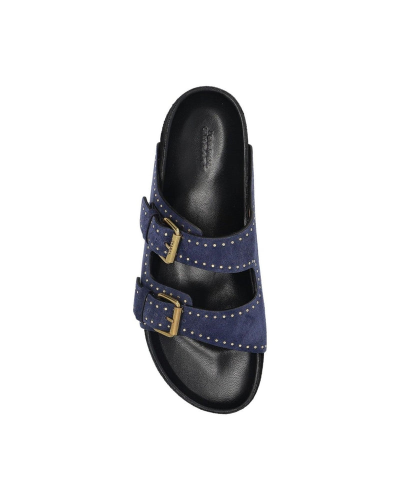 Isabel Marant Blue Sandals Glam Steals
