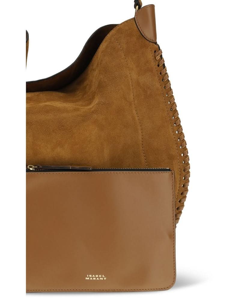 Isabel Marant Brown Calf Leather Bos Taurus Shoulder Bag Glam Steals