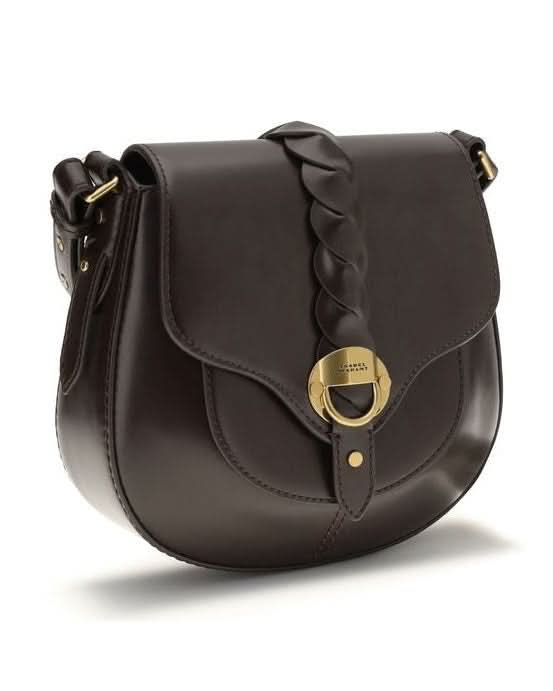 Isabel Marant Brown Calf Leather Bos Taurus Shoulder Bag Glam Steals