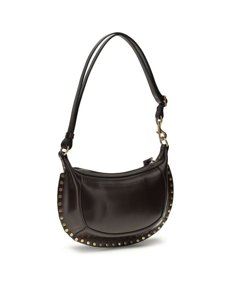 Isabel Marant Brown Calf Leather Bos Taurus Shoulder Bag 