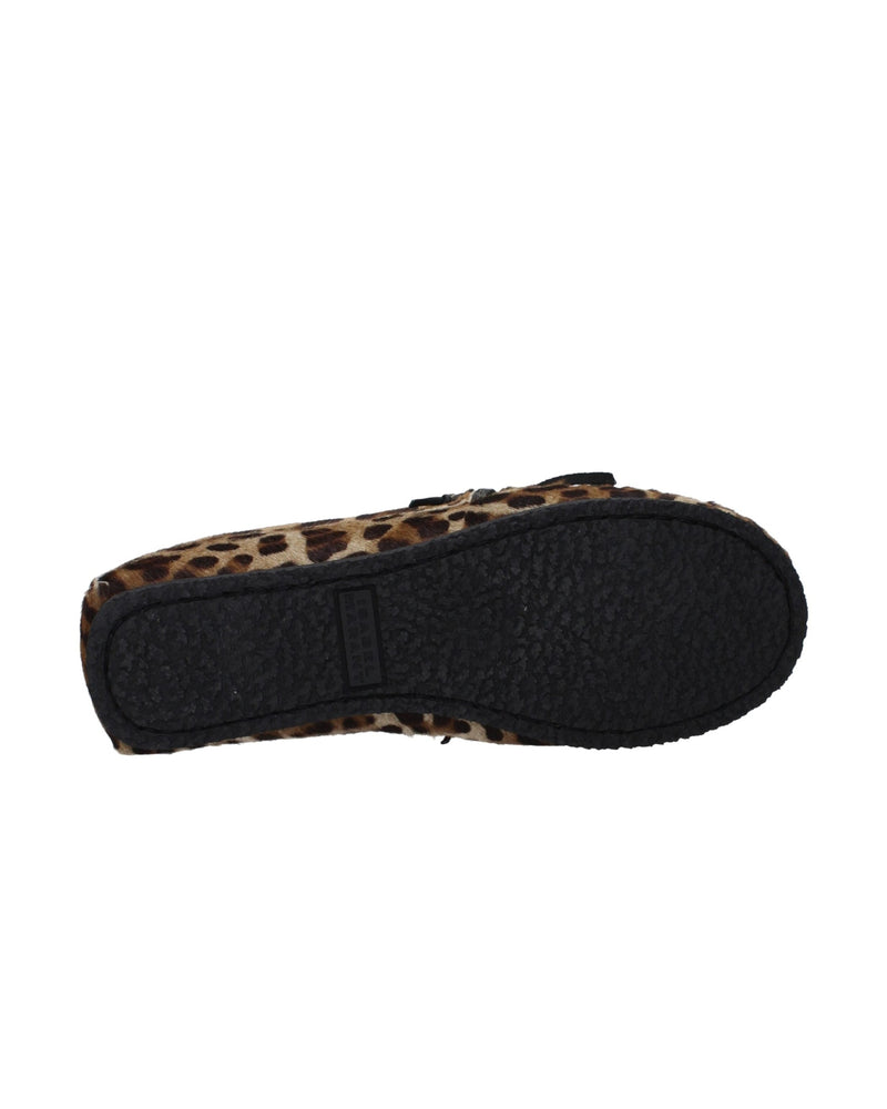 Isabel Marant Brown Horsehair Slip On Loafers Shoes