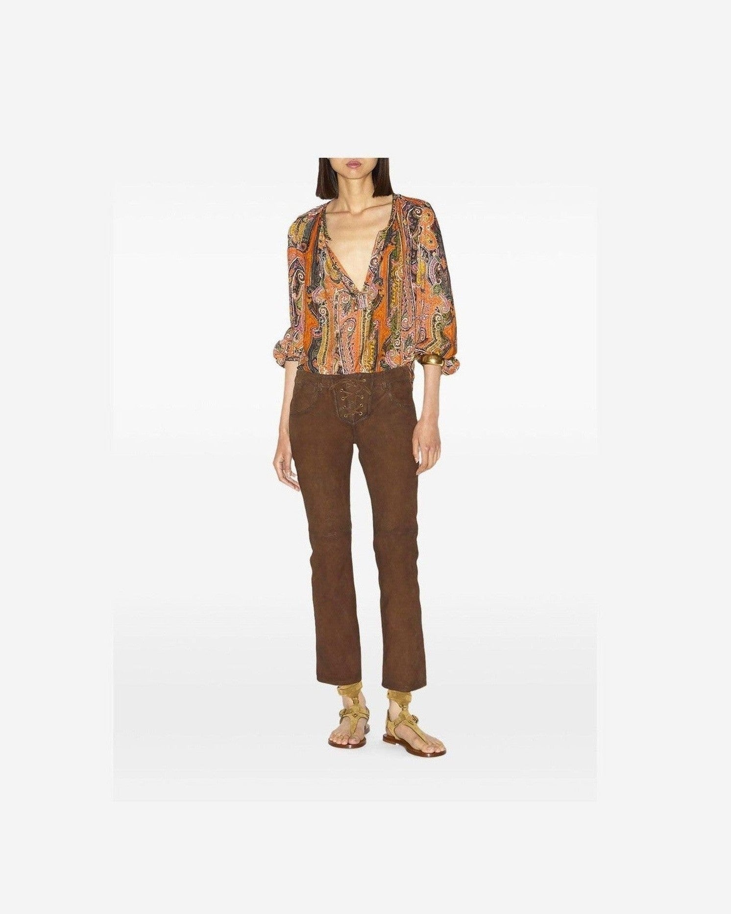 Isabel Marant Brown Trouser Glam Steals