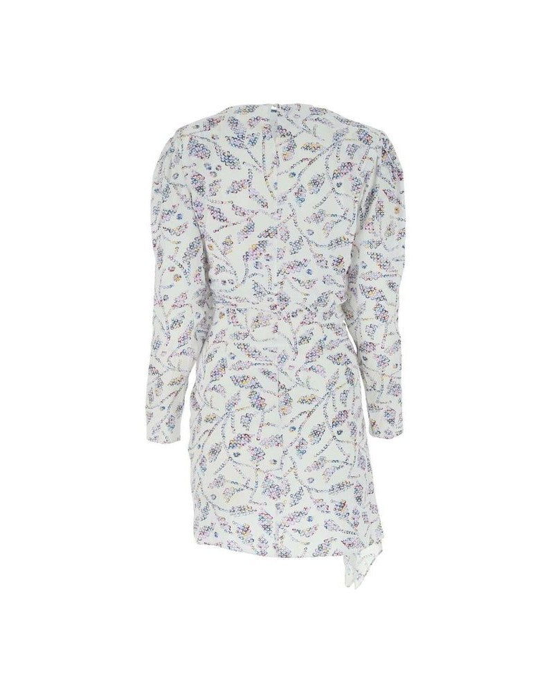 Isabel Marant Etoile White Viscose Casual Dress Glam Steals