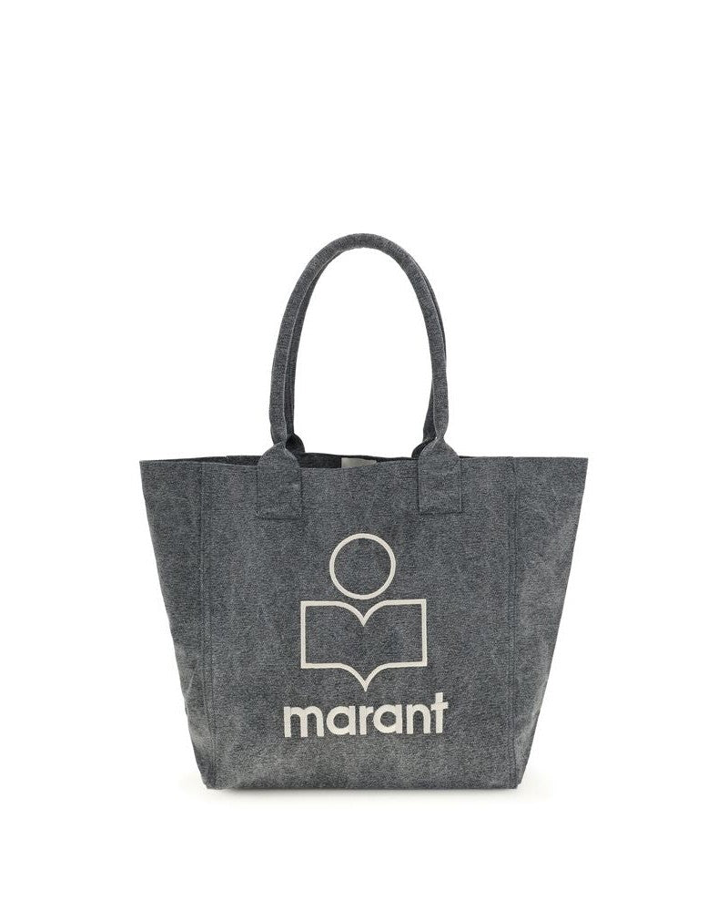 Isabel Marant Gray Cotton Shoulder Bag 