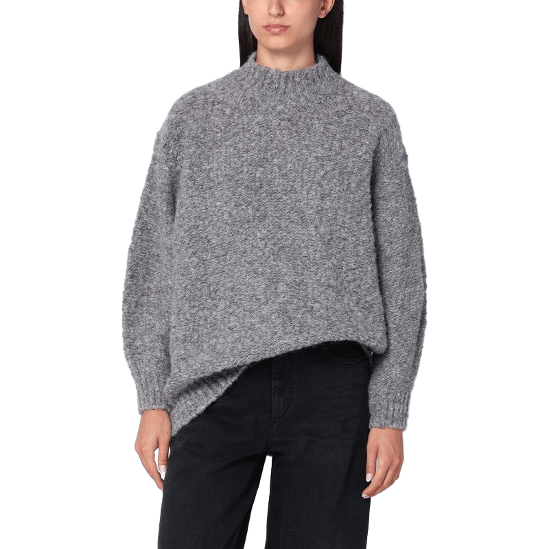 Isabel Marant Grey Sweater in Alpaca Blend Glam Steals