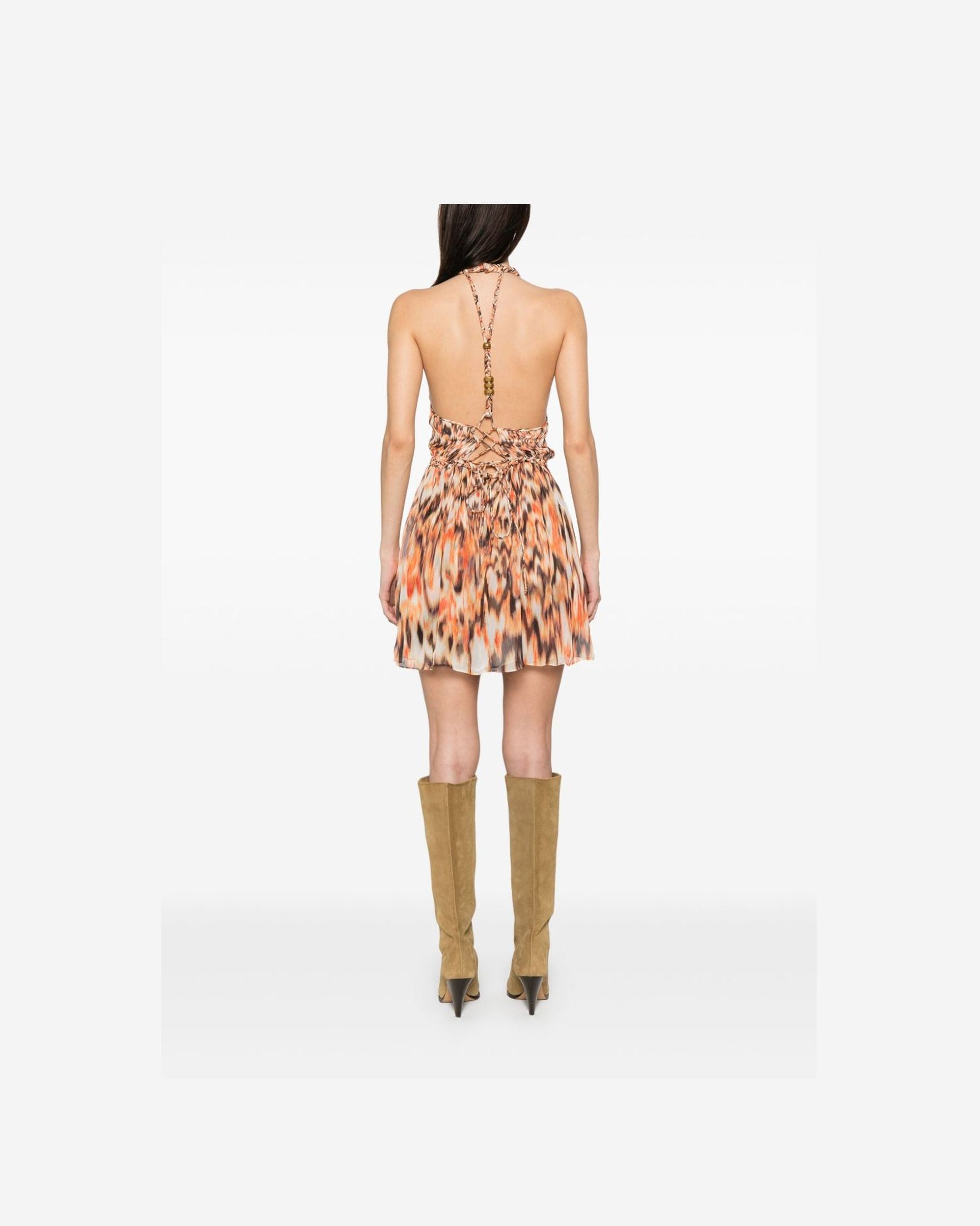 Isabel Marant Orange Dress Glam Steals