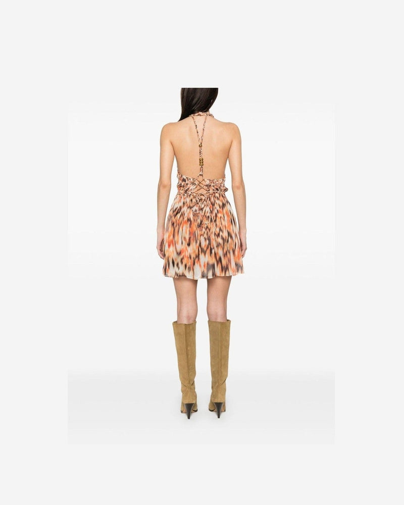 Isabel Marant Orange Dress Glam Steals