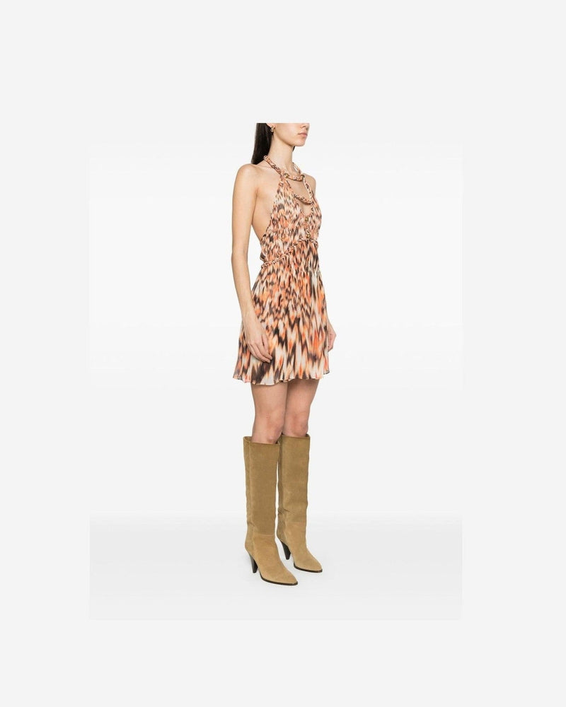 Isabel Marant Orange Dress Glam Steals