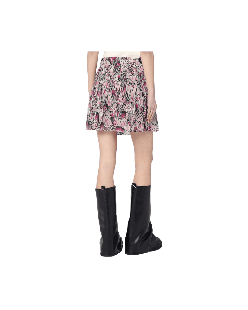 Isabel Marant Pink Silk Roumi Skirt Glam Steals