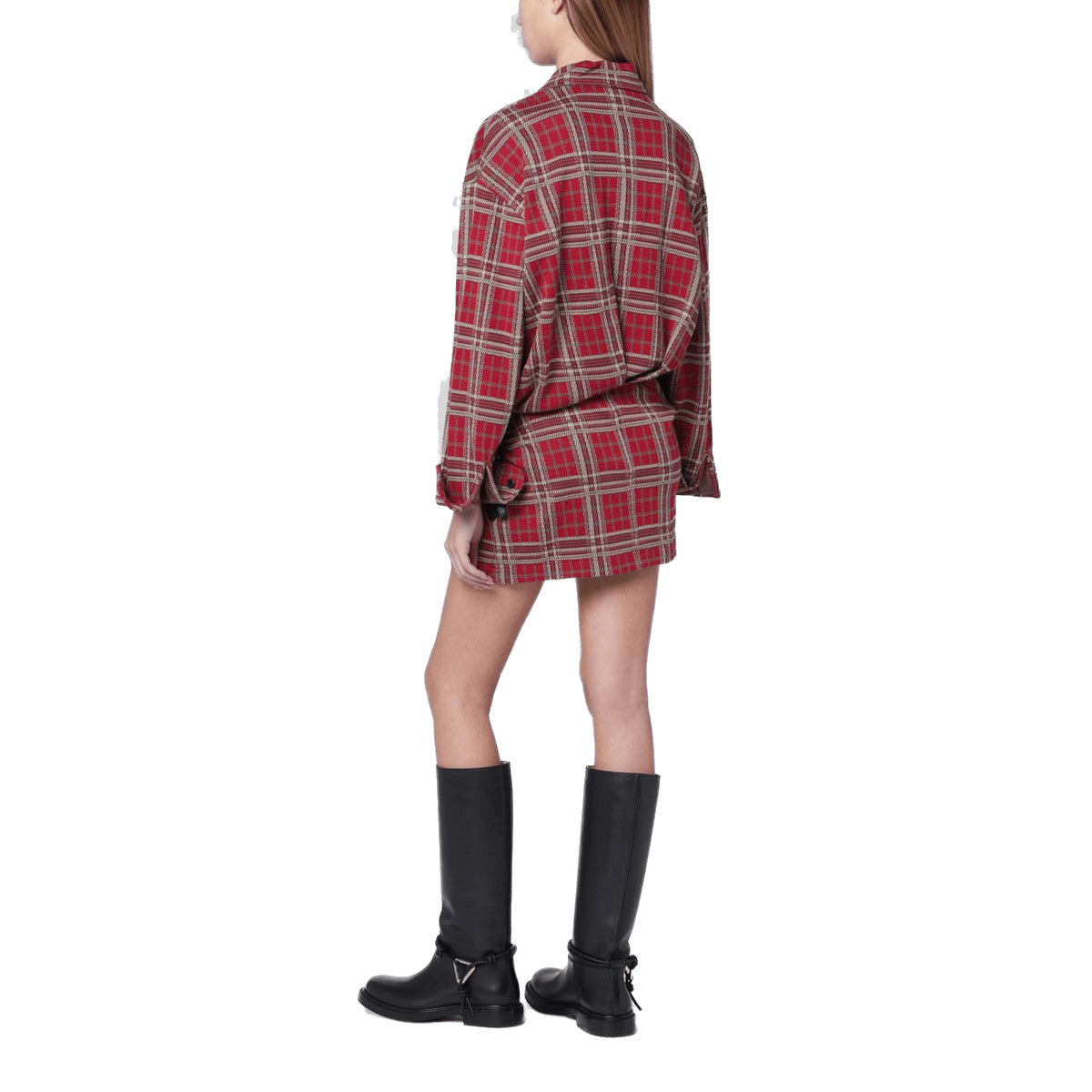 Isabel Marant Red Cotton Blandia Shirt Dress Glam Steals
