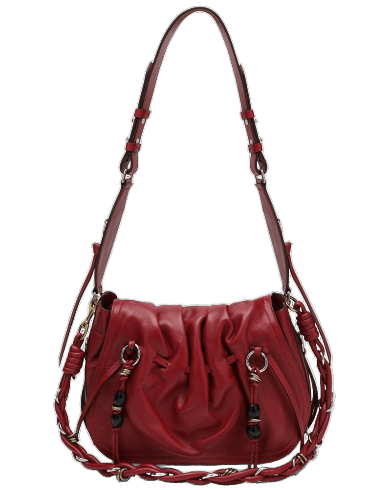 Isabel Marant Red Leather Bolton Bag Glam Steals