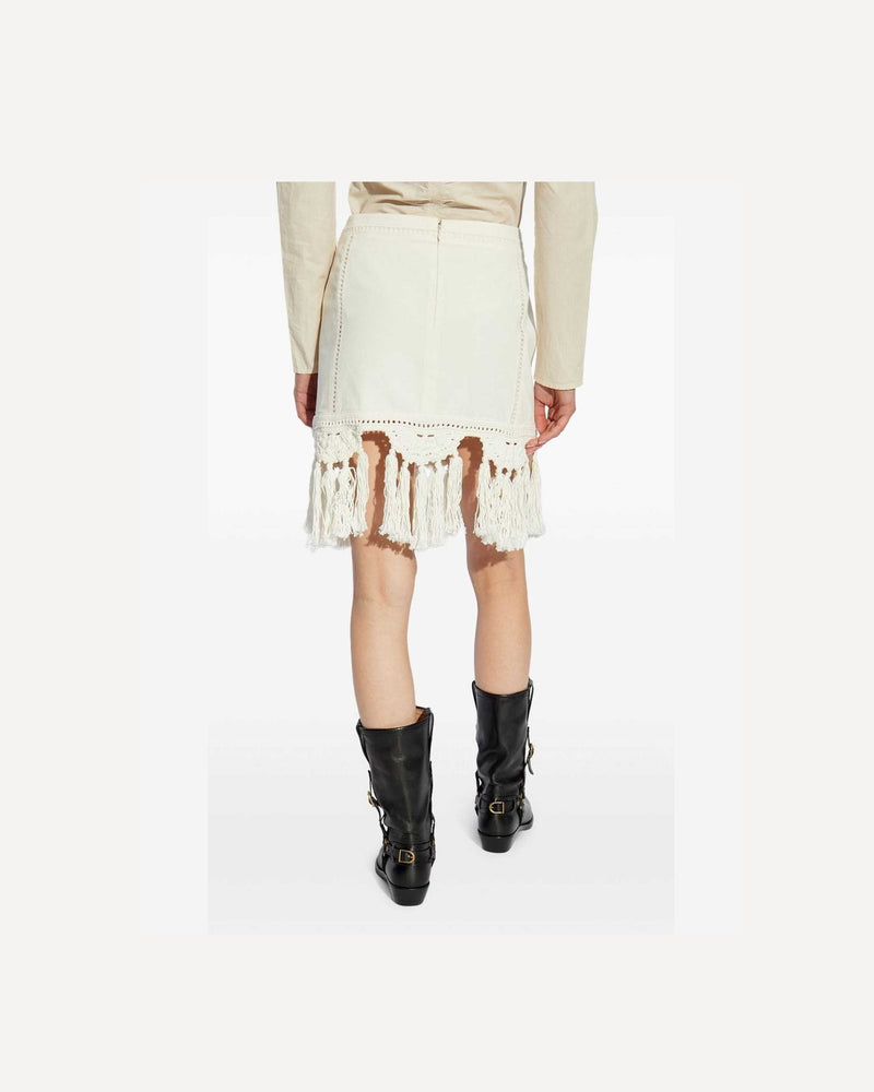 Isabel Marant White Skirt Glam Steals