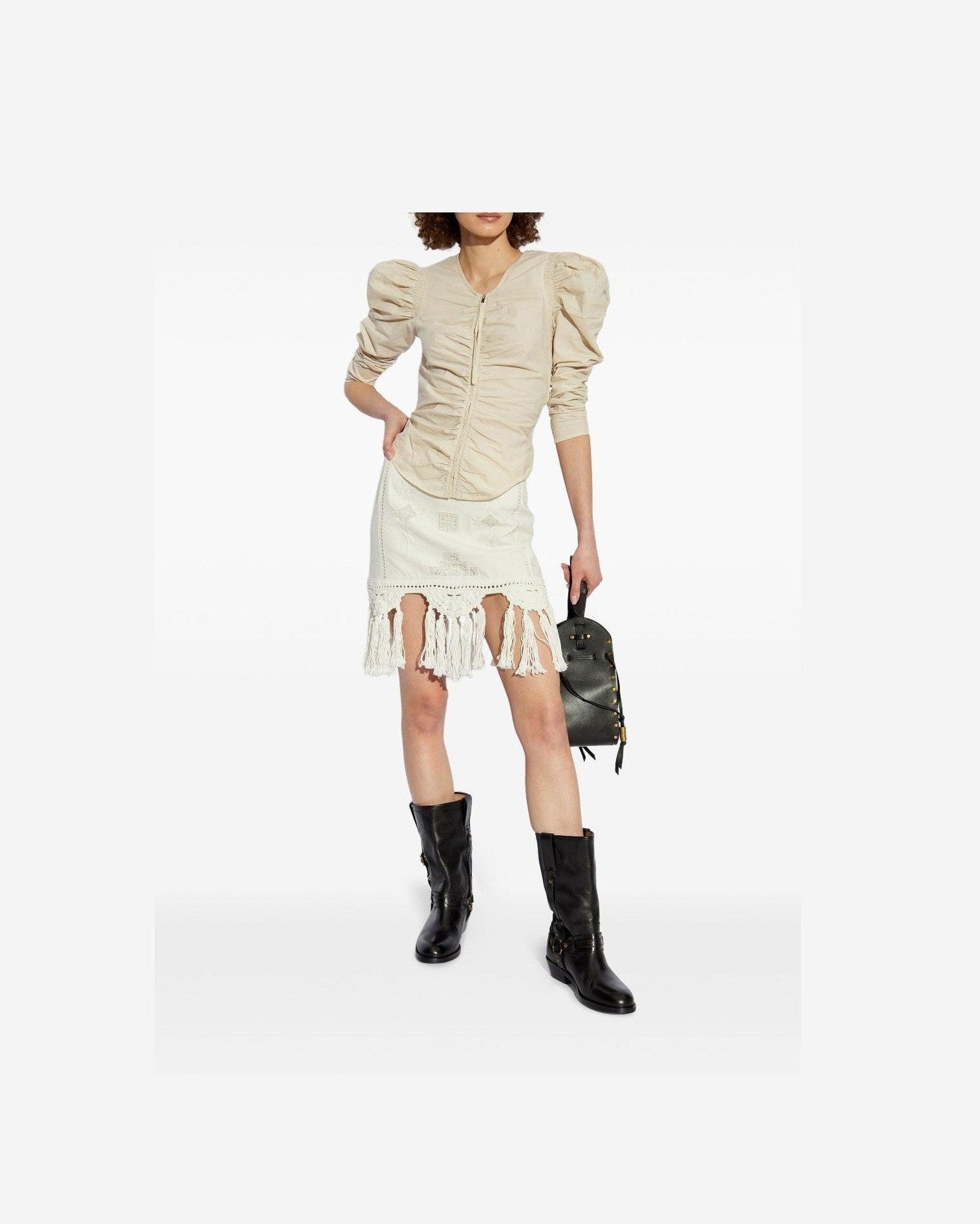 Isabel Marant White Skirt Glam Steals