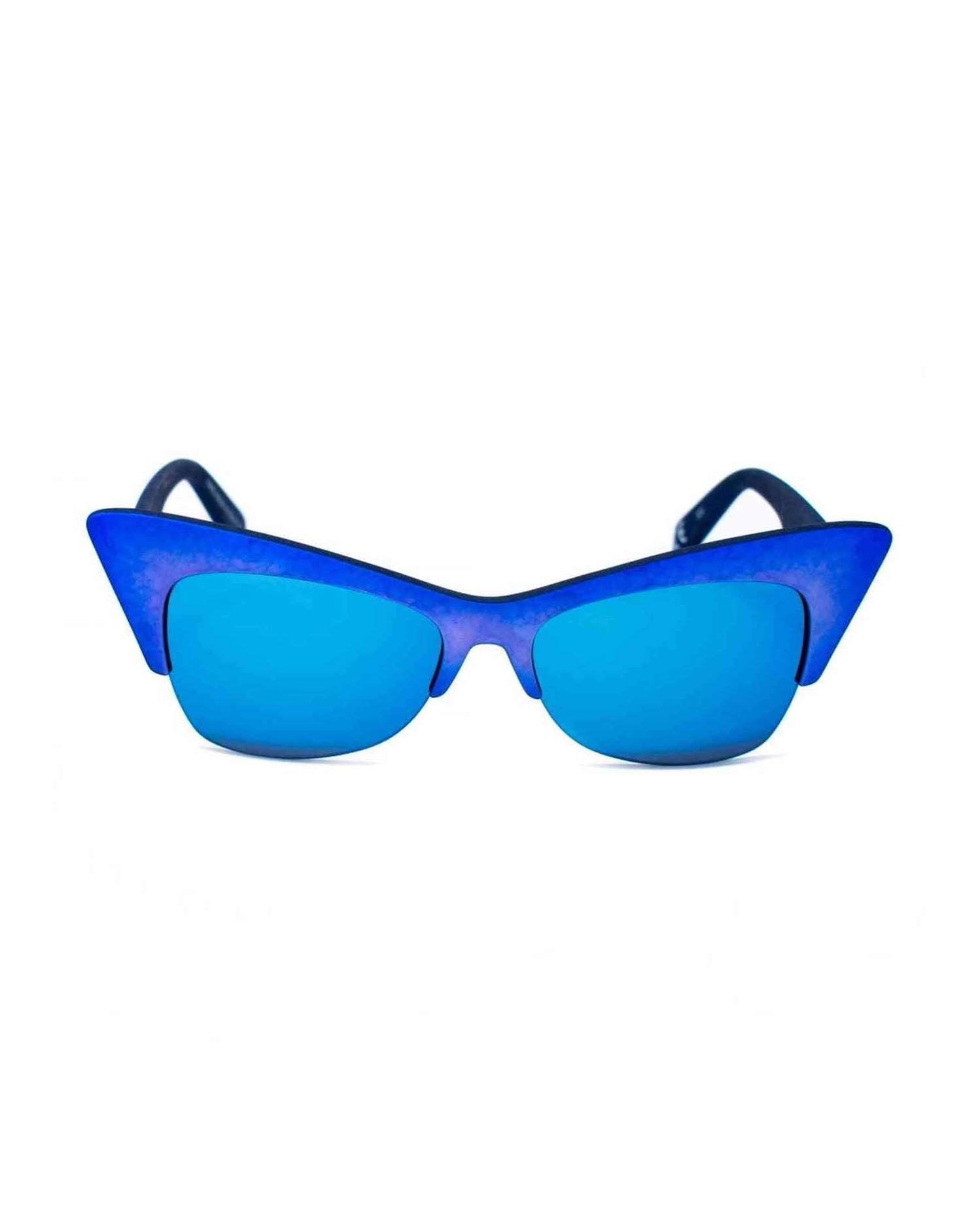 Italia Independent Blue Acetate Sunglasses Glam Steals
