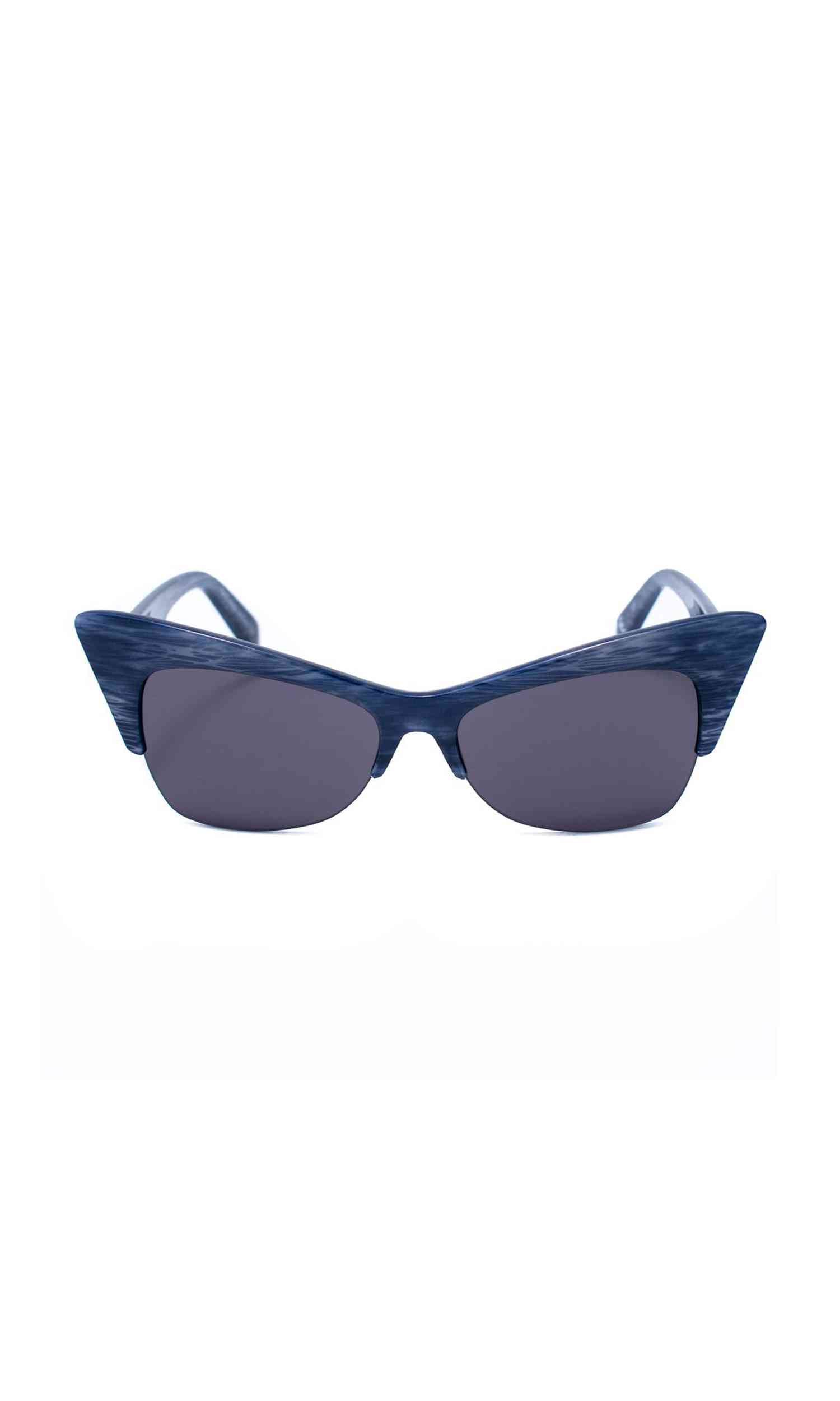 Italia Independent Blue Acetate Sunglasses Glam Steals