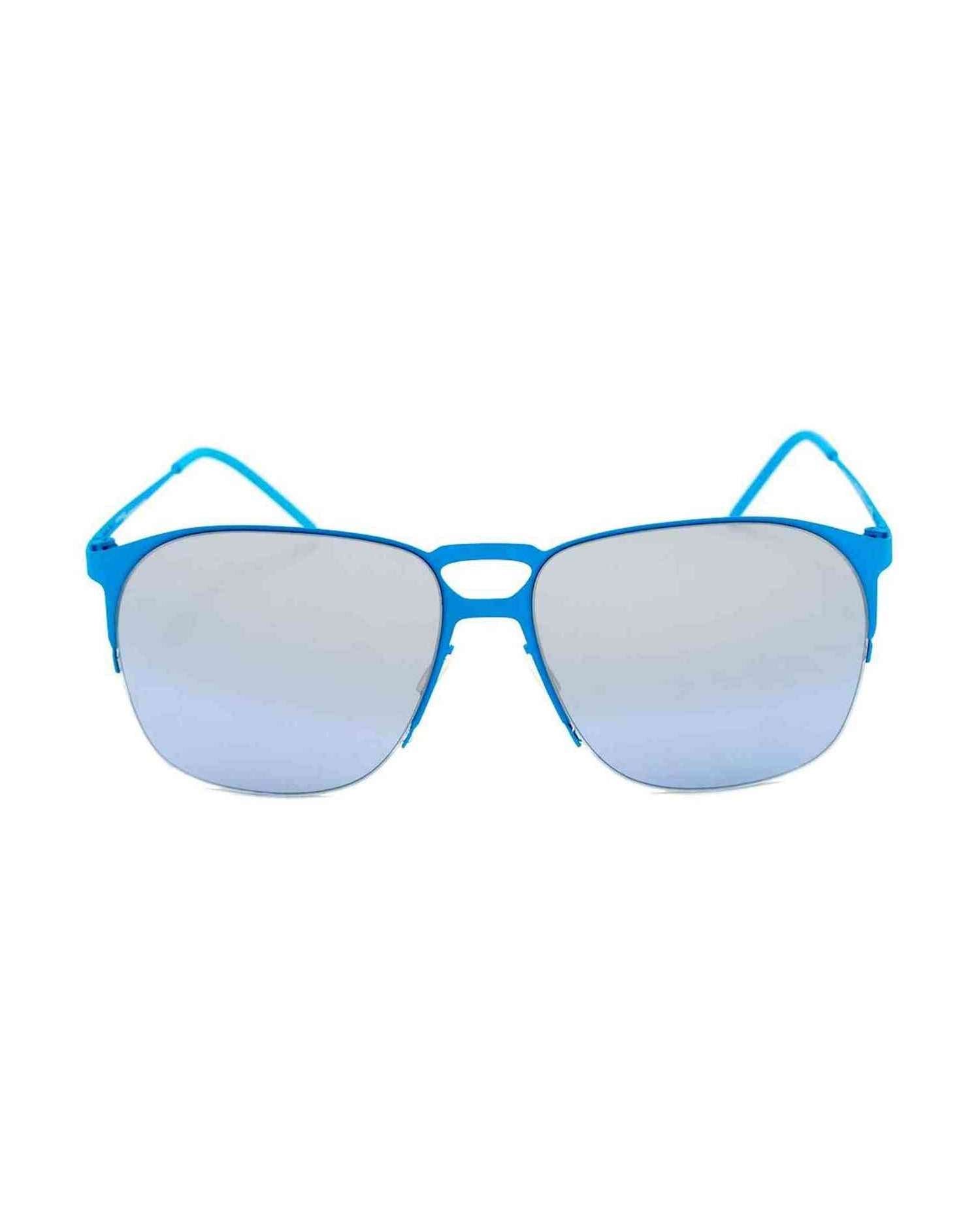 Italia Independent Blue Metal Sunglasses Glam Steals