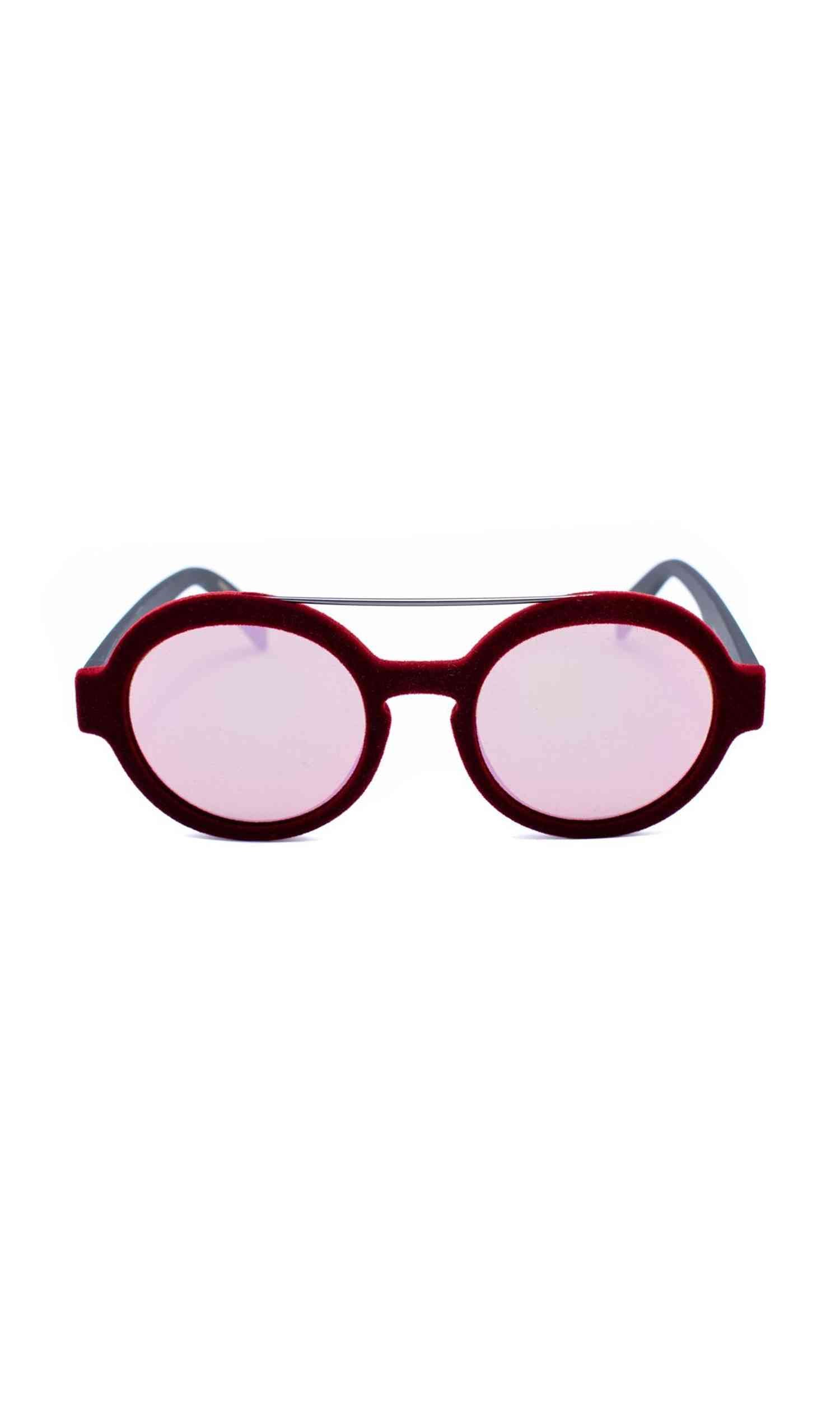 Italia Independent Bordeaux Acetate Sunglasses Glam Steals