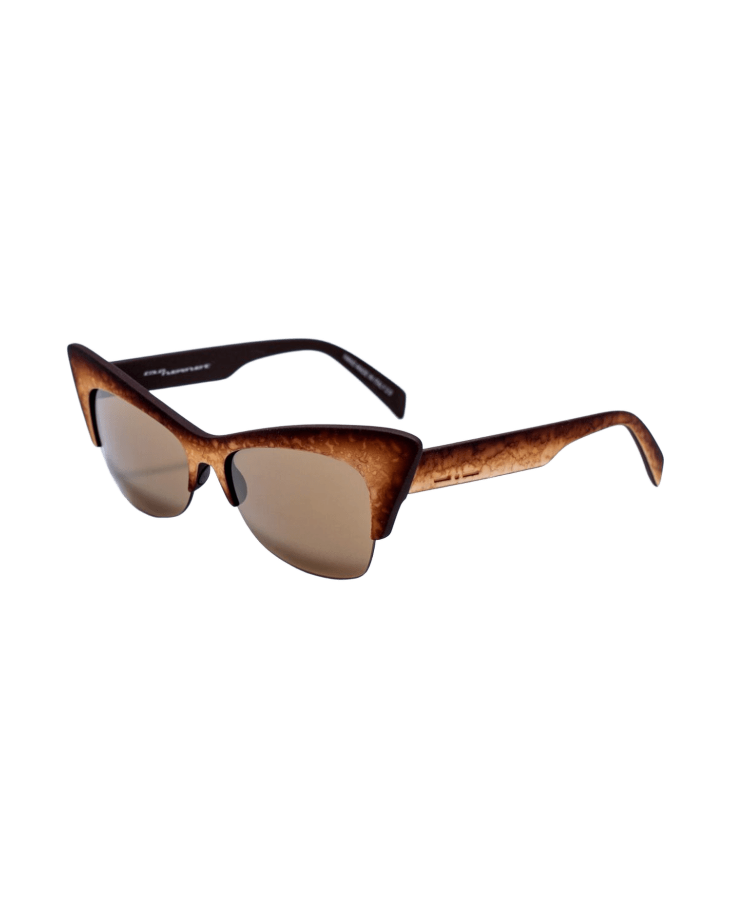 Italia Independent Brown Acetate Sunglasses Glam Steals