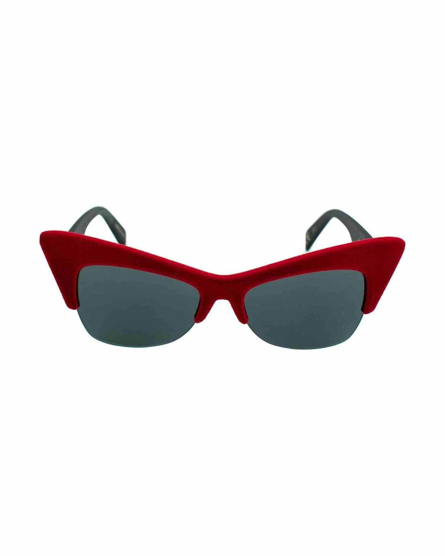 Italia Independent Red Acetate Sunglasses Glam Steals