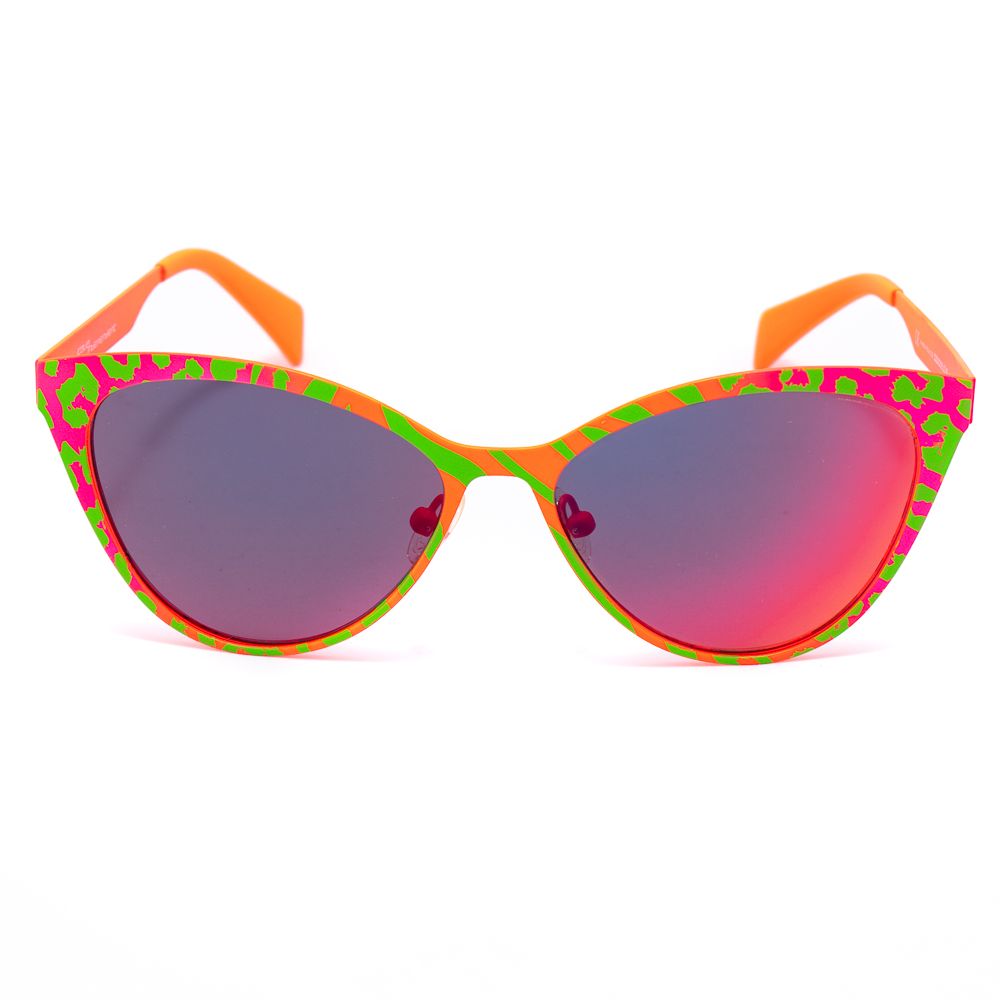 Italia Independent Red Metal Sunglasses Glam Steals
