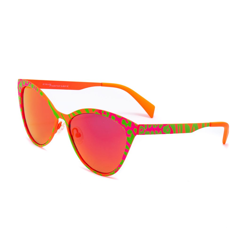 Italia Independent Red Metal Sunglasses Glam Steals