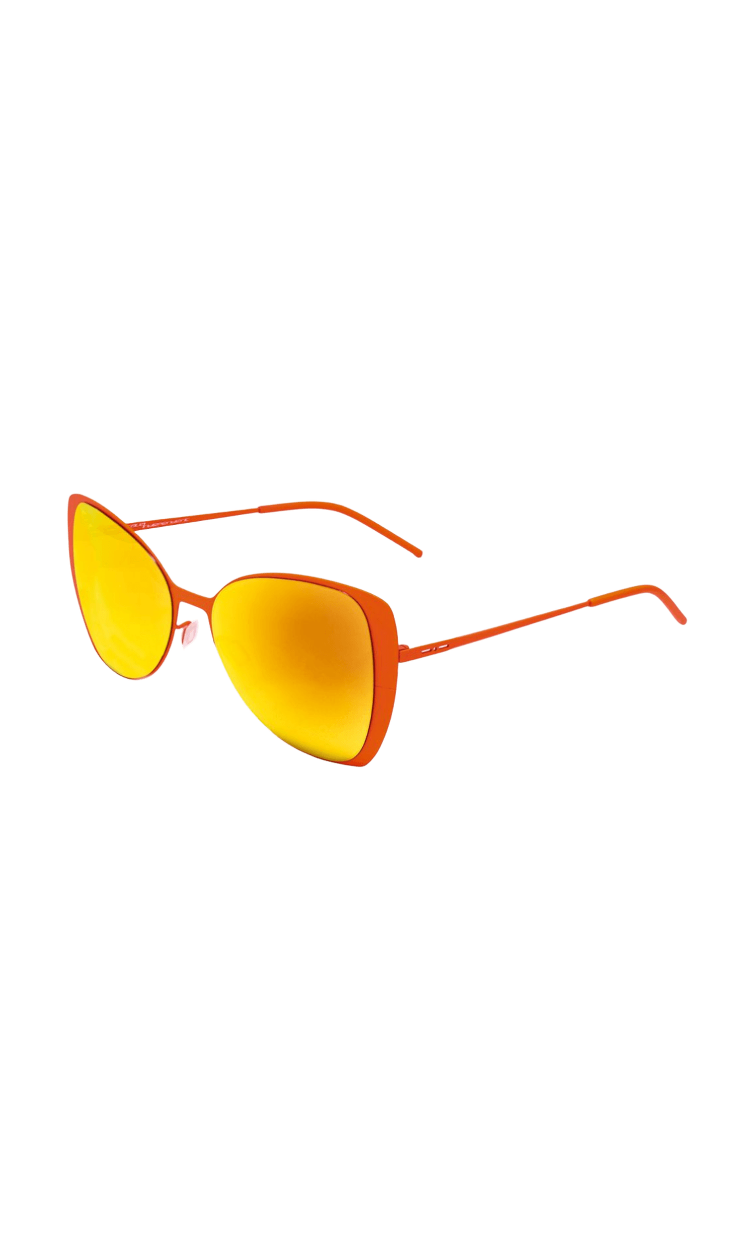 Italia Independent Red Metal Sunglasses Glam Steals