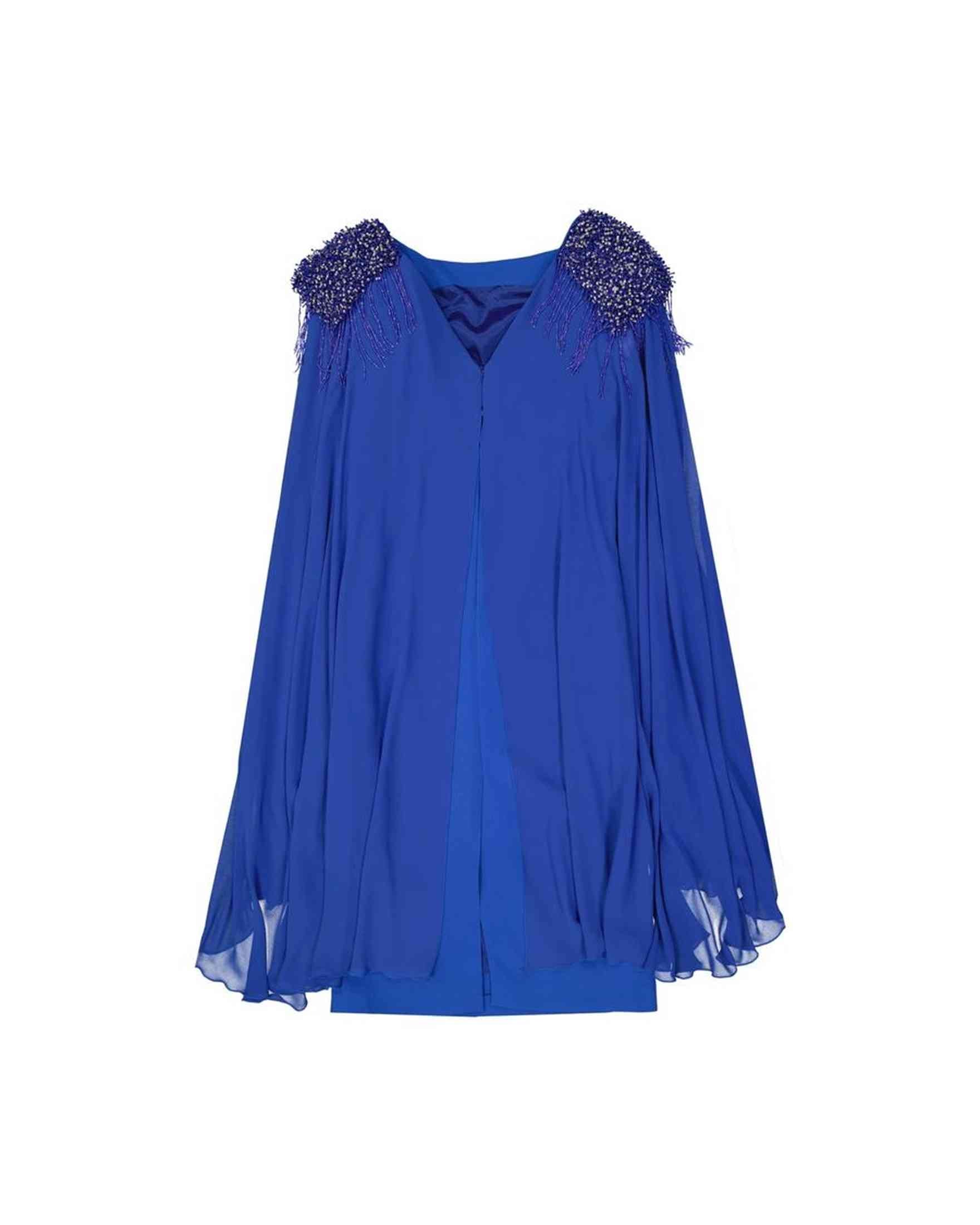 Ivan Montesi Beaded Shoulders Dress Glam Steals