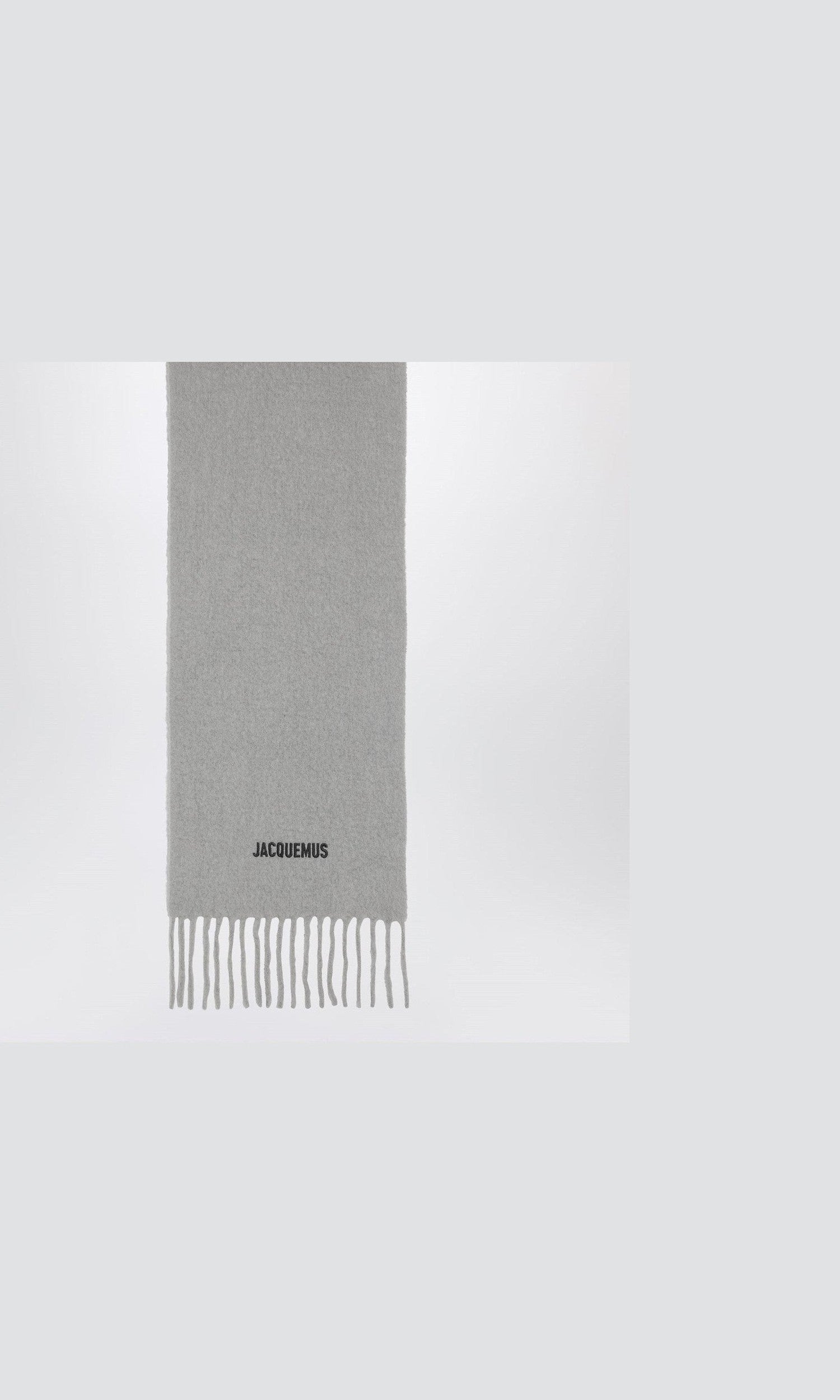JACQUEMUS The Moisson scarf grey Glam Steals