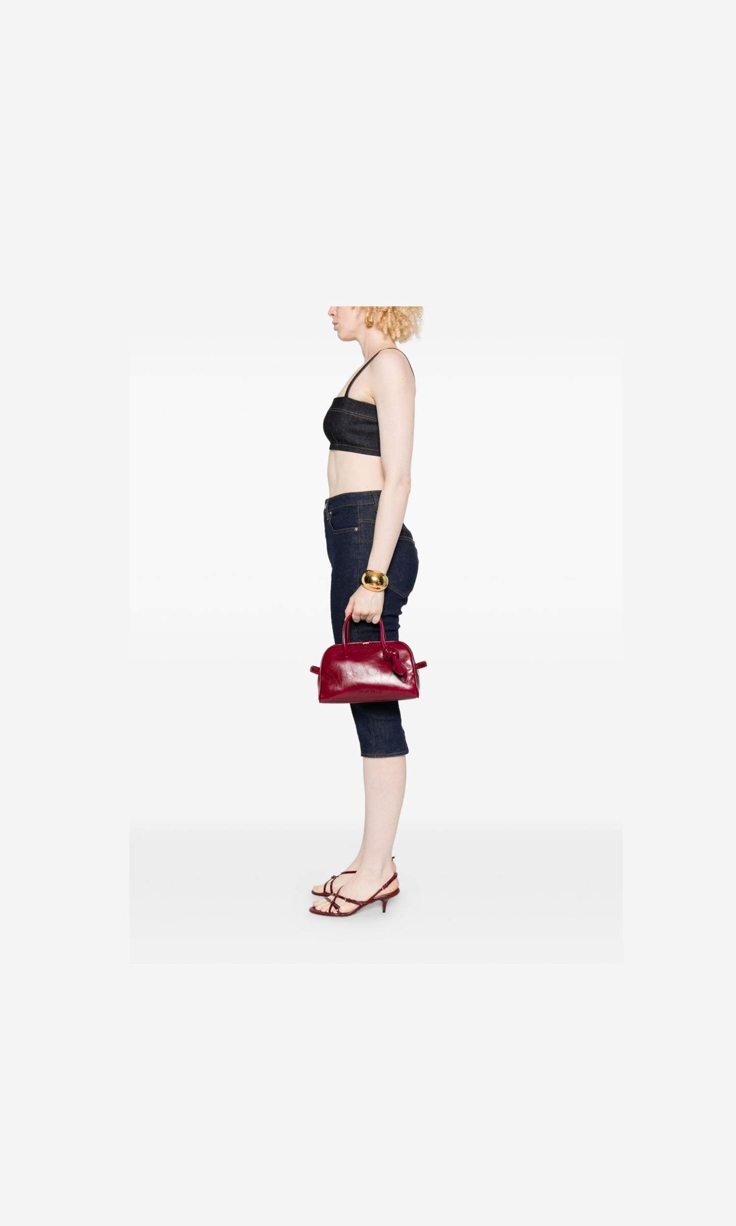 Jacquemus Bag Bordeaux Glam Steals