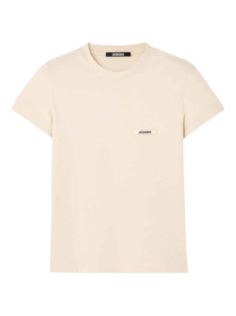 Jacquemus Beige Polo T-shirt Glam Steals