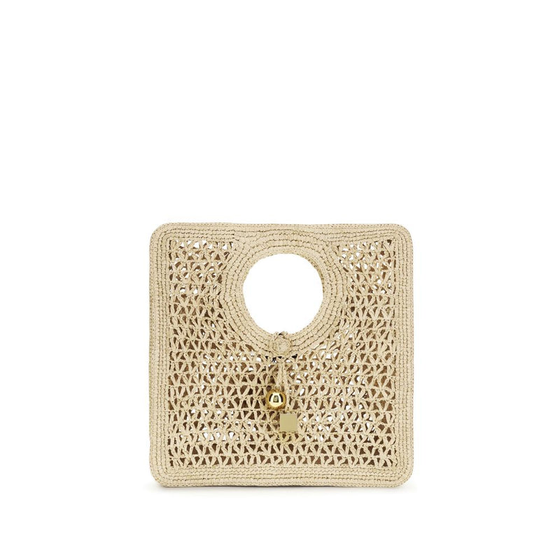Jacquemus Beige Raffia Handbag Glam Steals