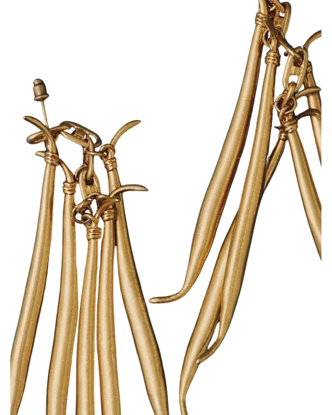 Jacquemus Bijoux Golden Earrings Jewellery