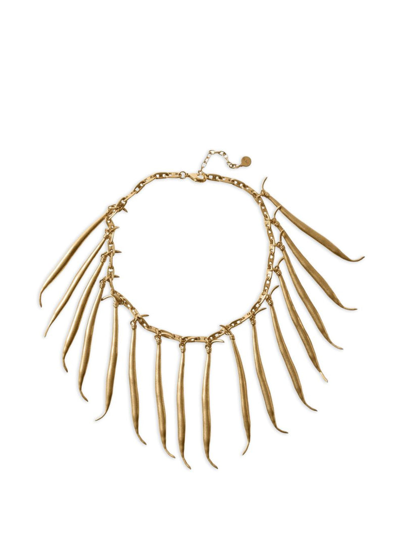 Jacquemus Bijoux Golden Necklace Glam Steals