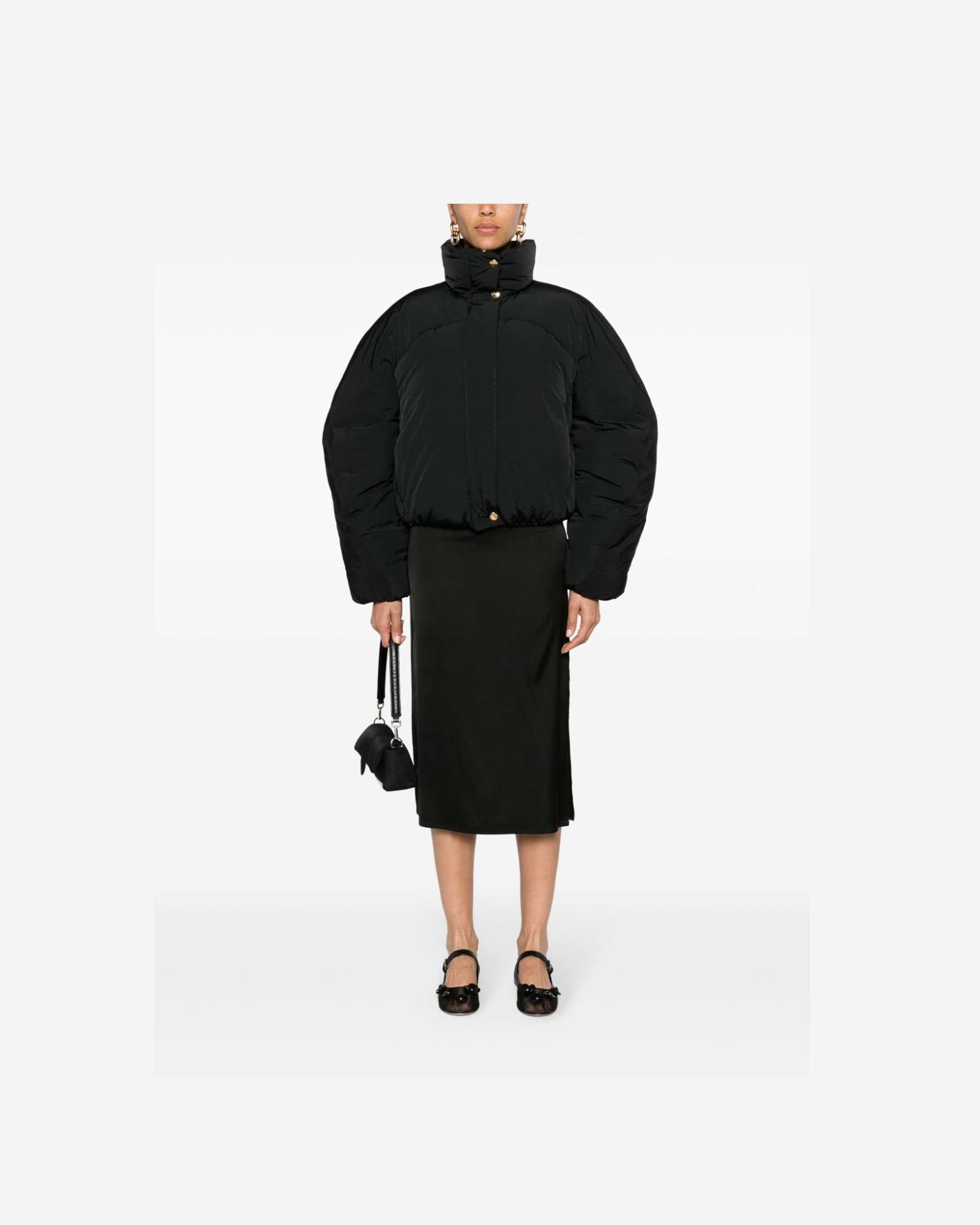 Jacquemus Black Coat Glam Steals