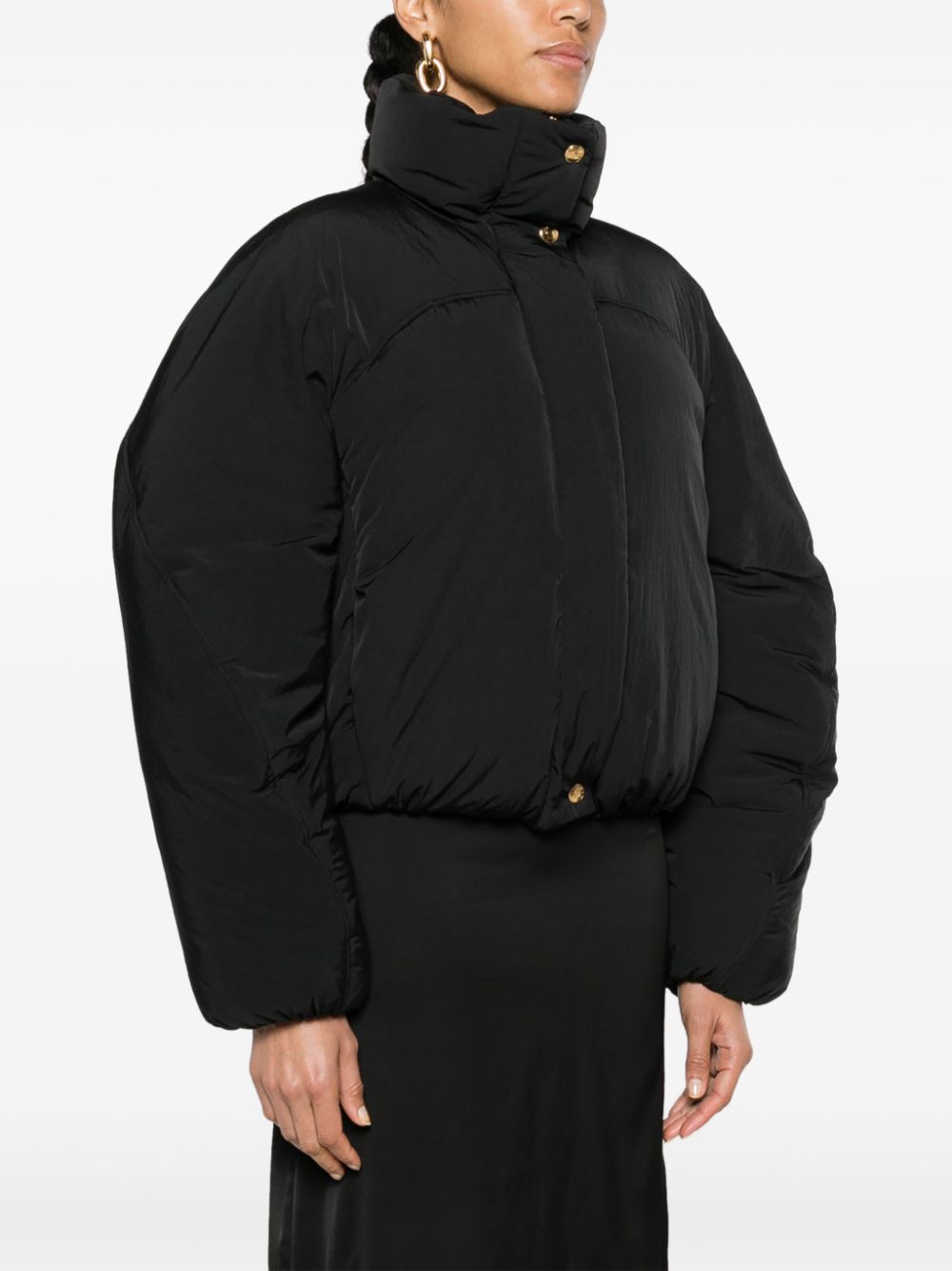 Jacquemus Black Coat Glam Steals