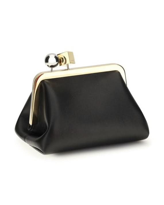 Jacquemus Black Lamb Ovis Aries Shoulder Bag Glam Steals